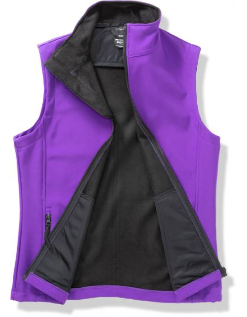 Vesta softshell cu 2 straturi pentru barbati imprimabila